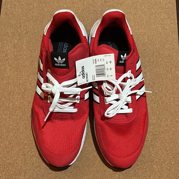Adidas Originals Retroset Scarlet Red Size 14 - Picture 10 of 15
